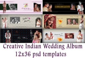 Download Creative Indian Wedding Album 12x36 Psd Templates Studiopk PSD Mockup Templates