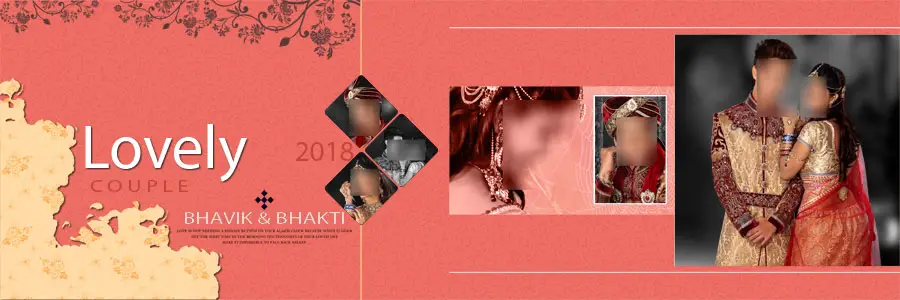 Top 30 Best Wedding Album Design PSD 12X36