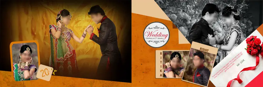 Top 30 Best Wedding Album Design PSD 12X36