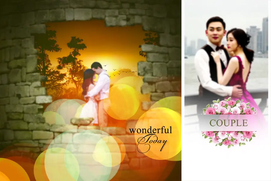 Indian Wedding Album Cover Design