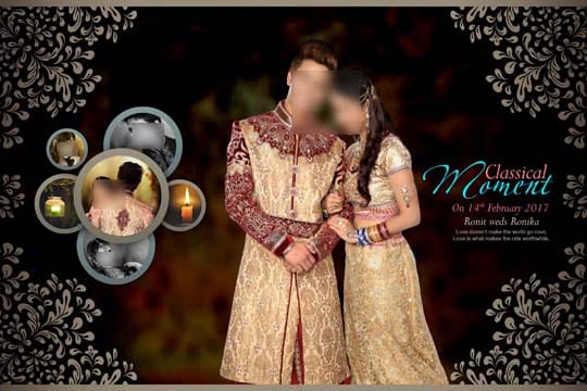 Wedding Album Cover Design