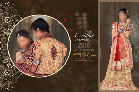 Wedding Album Cover Design