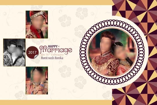 Wedding Album Cover Design