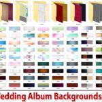 5000+ Wedding Album Backgrounds Collection