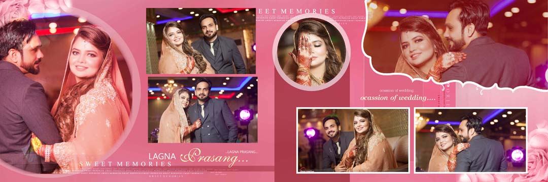 100+ Ready Made Wedding Album Creative Design PSD Sheets