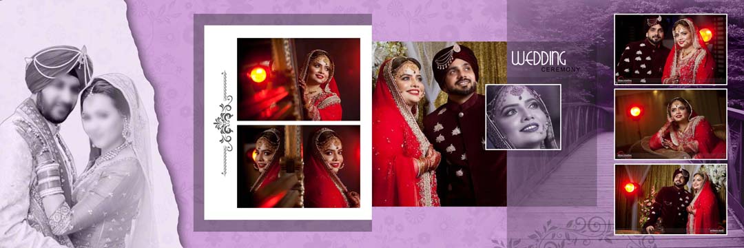 100+ Ready Made Wedding Album Creative Design PSD Sheets