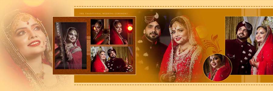 100+ Ready Made Wedding Album Creative Design PSD Sheets