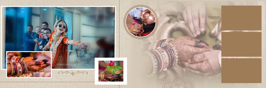 100+ Ready Made Wedding Album Creative Design PSD Sheets