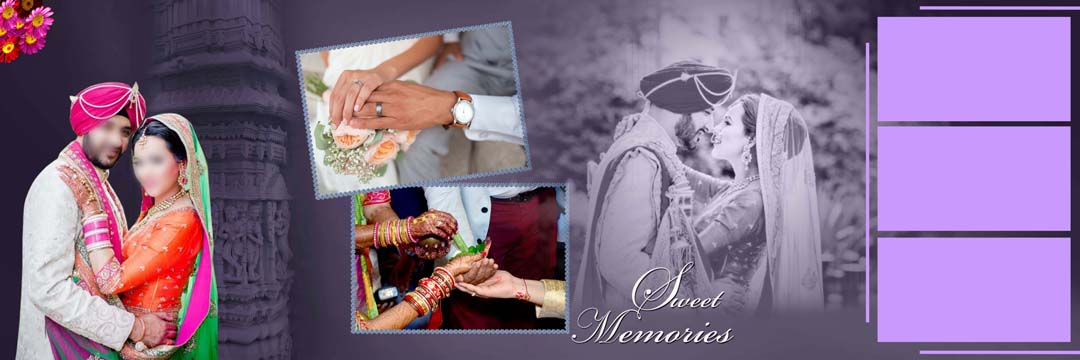 100+ Ready Made Wedding Album Creative Design PSD Sheets