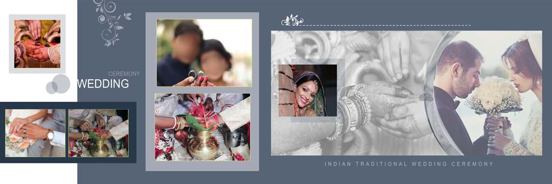 100+ Ready Made Wedding Album Creative Design PSD Sheets