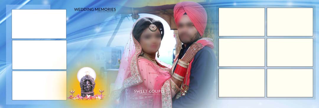 100+ Ready Made Wedding Album Creative Design PSD Sheets