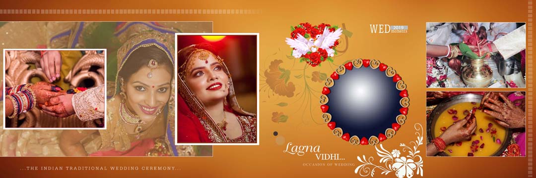 100+ Ready Made Wedding Album Creative Design PSD Sheets