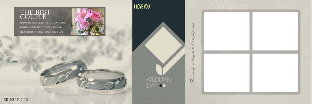 100+ Ready Made Wedding Album Creative Design PSD Sheets