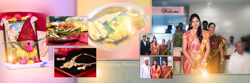 Engagement Photo Album Design PSD Sheets Engagement Photo Album Design