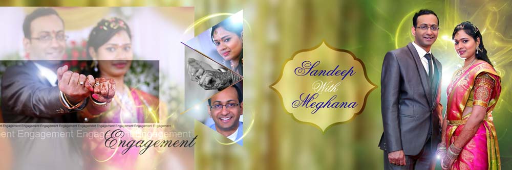 Engagement Photo Album Design PSD Sheets Engagement Photo Album Design