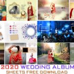 Latest 2020 Wedding Album Design Sheets Free Download