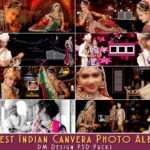 10 Latest Indian Canvera Photo Album DM Design PSD Packs