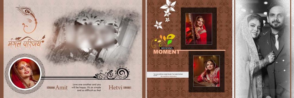 Modern 2020 Wedding Album PSD Design Collection (Buy Only $2) Wedding Album PSD Design