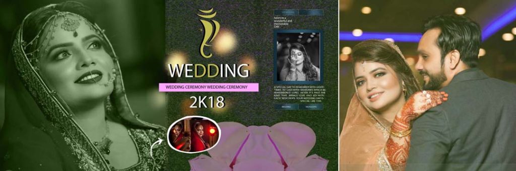 Wedding Album PSD Design