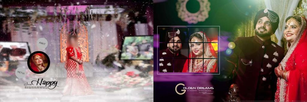 Wedding Album PSD Design
