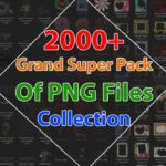 2000+ Grand Super Pack Of PNG Files Collection