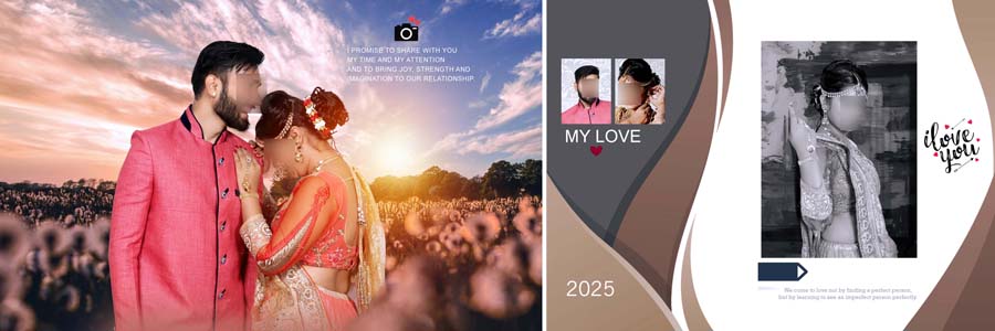 Free Download Wedding Album 12×36 DM Design 2020 Vol-05 Wedding Album 12×36 DM Design