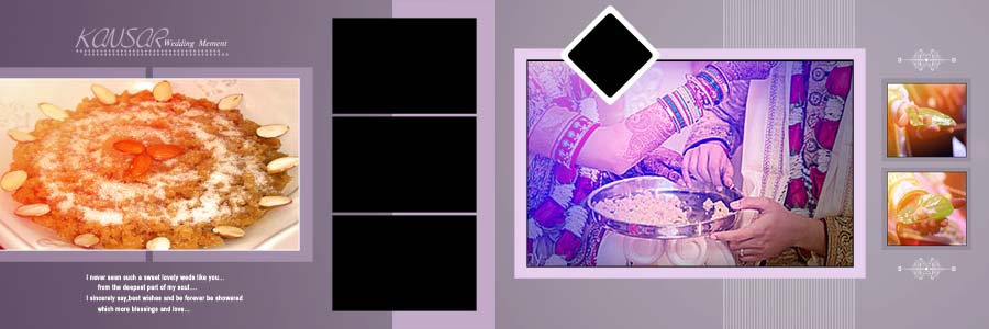 Wedding Album Design PSD Templates