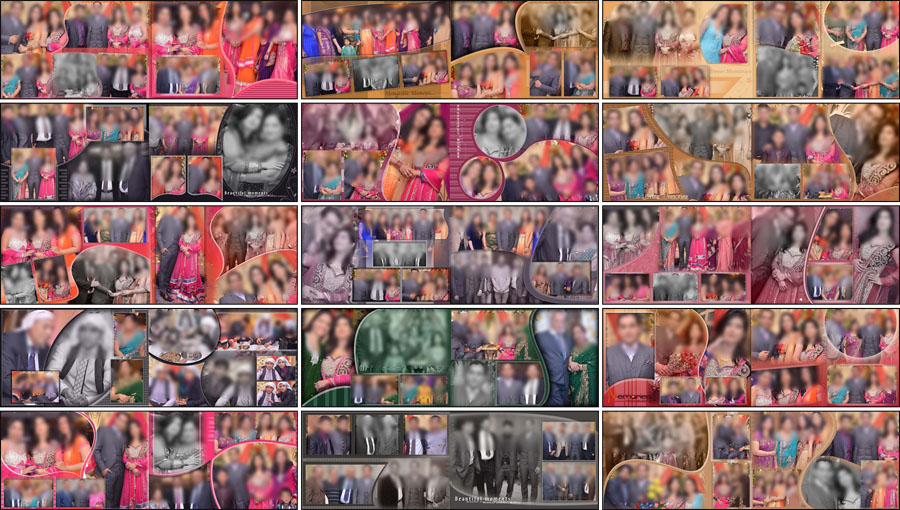 Free 12x36 Indian Wedding Album PSD With Feather Shapes