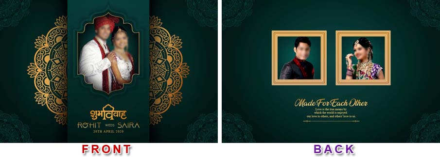 Photo Album Cover Designs PSD