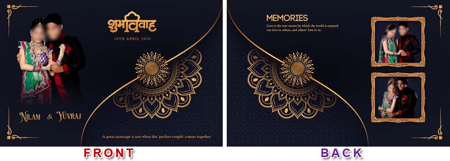 Photo Album Cover Designs PSD