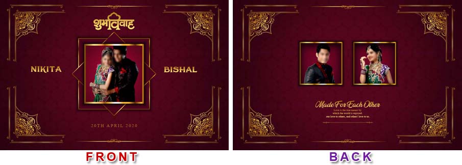 Photo Album Cover Designs PSD