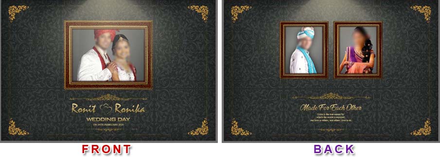 Photo Album Cover Designs PSD