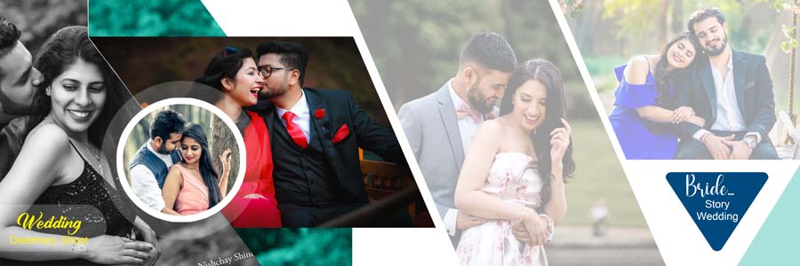 Creative pre wedding album PSD layout 12x36 template 13 preview