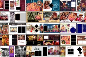 35 Free Doli Ceremony Photo Album 12x36 PSD Templates