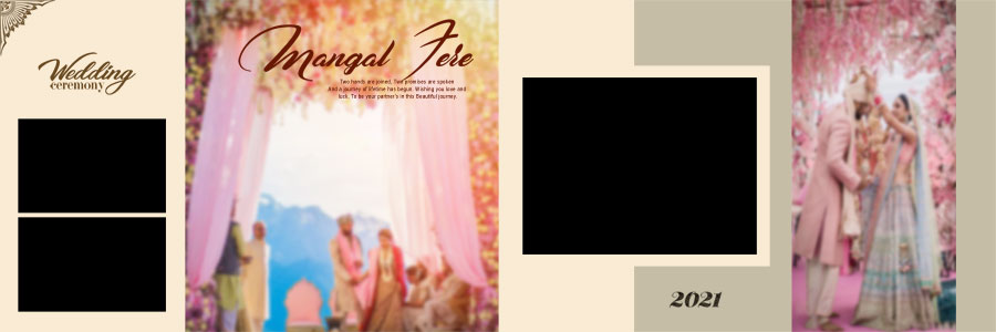 Creative Wedding Album Design