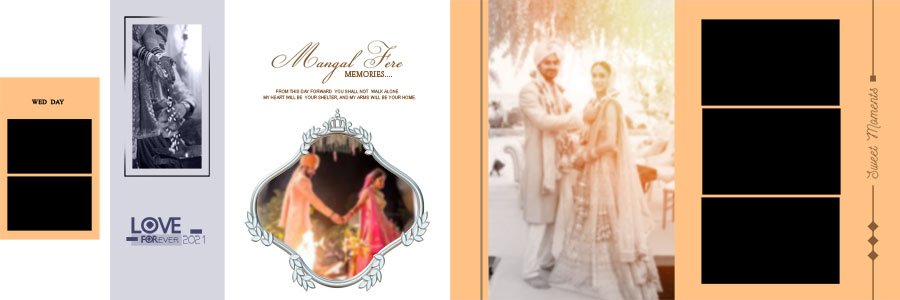 Creative Wedding Album Design