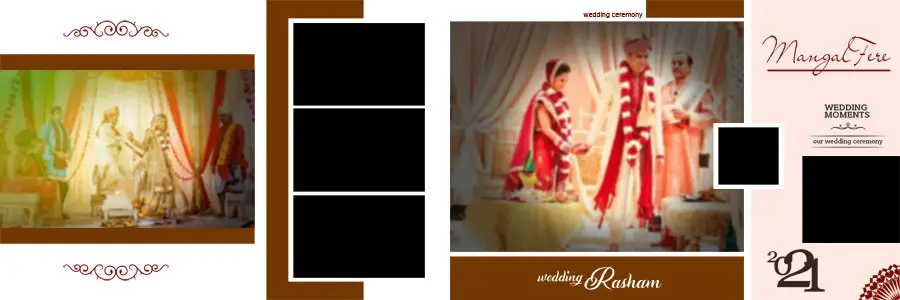 Creative Wedding Album Design