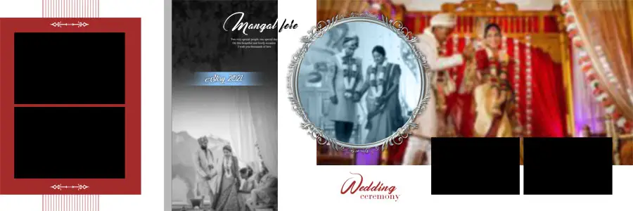 Creative Wedding Album Design