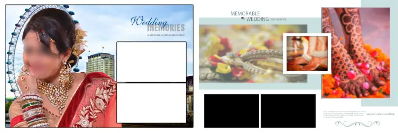 photo album design 12x36 psd