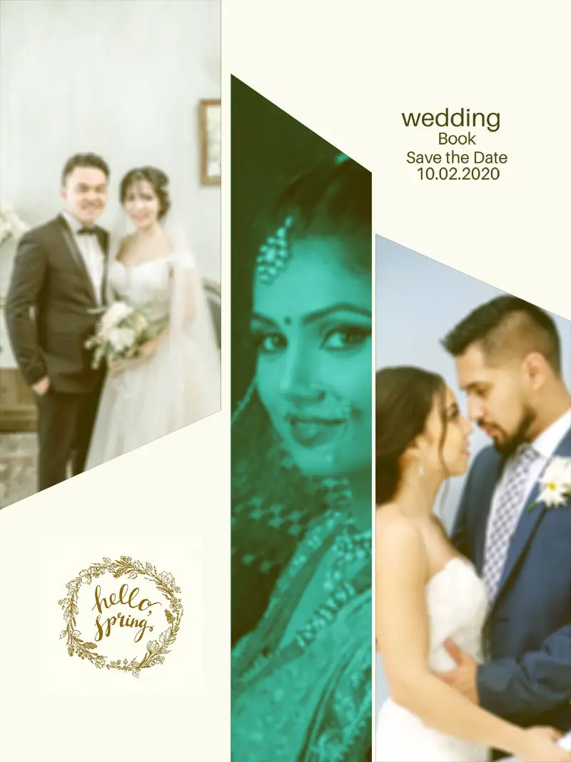 Wedding Photo Collage Templates