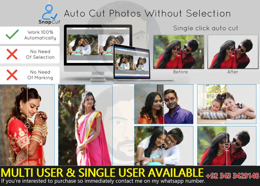SnapCut Auto Photo Cutting Software