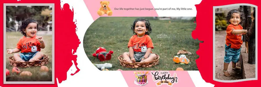 Birthday Photo Album Design