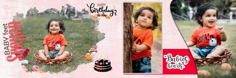 Birthday Photo Album Design