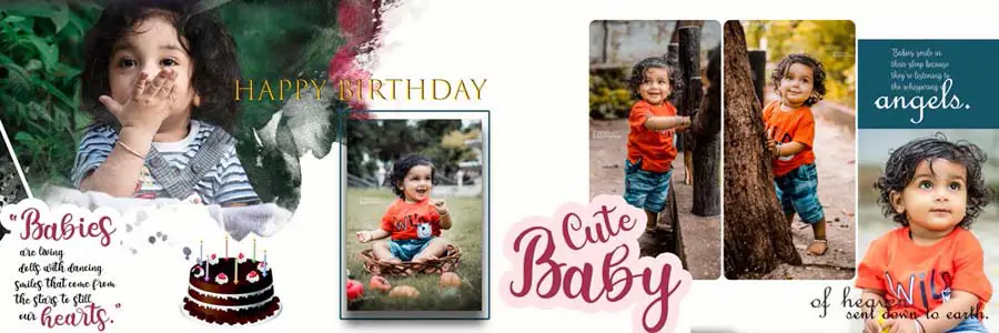 Birthday Photo Album Design