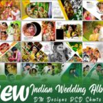 20 New Indian Wedding Album 12x36 DM Designs PSD Sheets