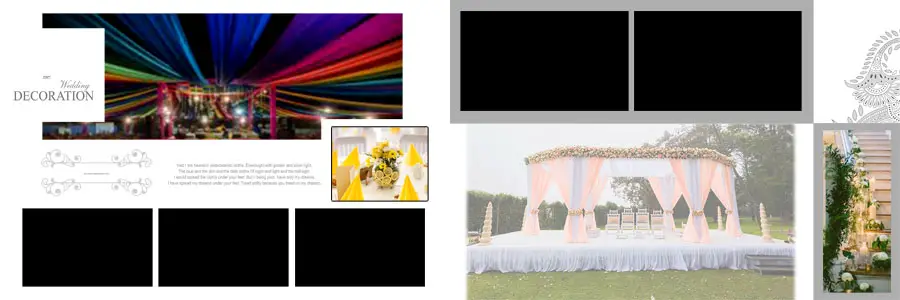 Wedding Decoration PSD Templates Vol-01