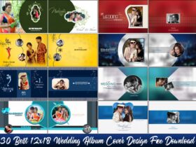 30 Best 12x18 Wedding Album Cover Design Free Download