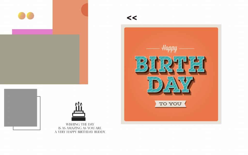 Birthday Album Design