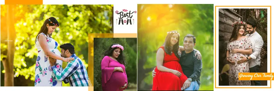 Maternity Photo Album 12x36 PSD Designs