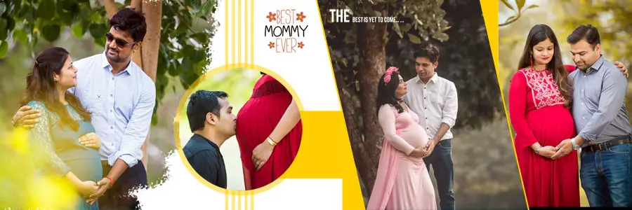 Maternity Photo Album 12x36 PSD Designs